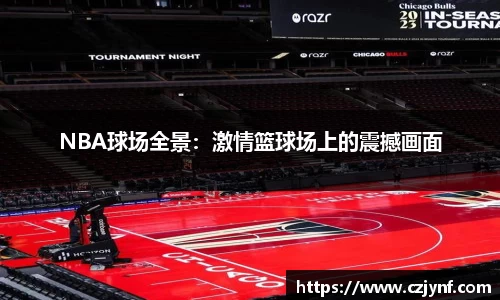 NBA球场全景：激情篮球场上的震撼画面